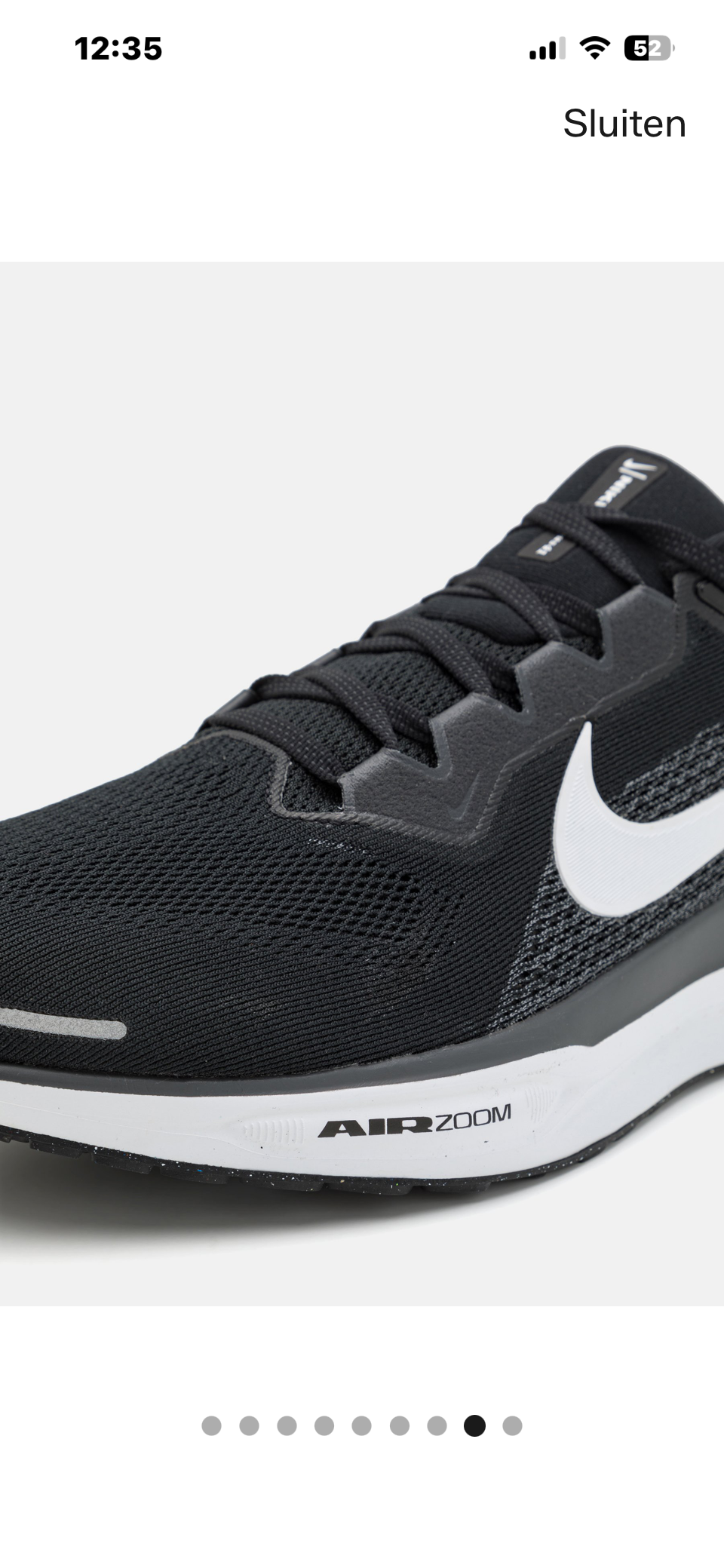 Nike Pegasus 41 hardloopschoenen zwart maat 39 Nieuw met Label en originele verpakking
