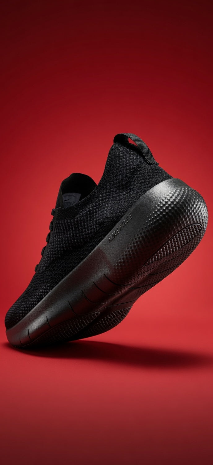 Nike Free 🆓 2025 Triple Black maat 38,5 Nieuw 🆕