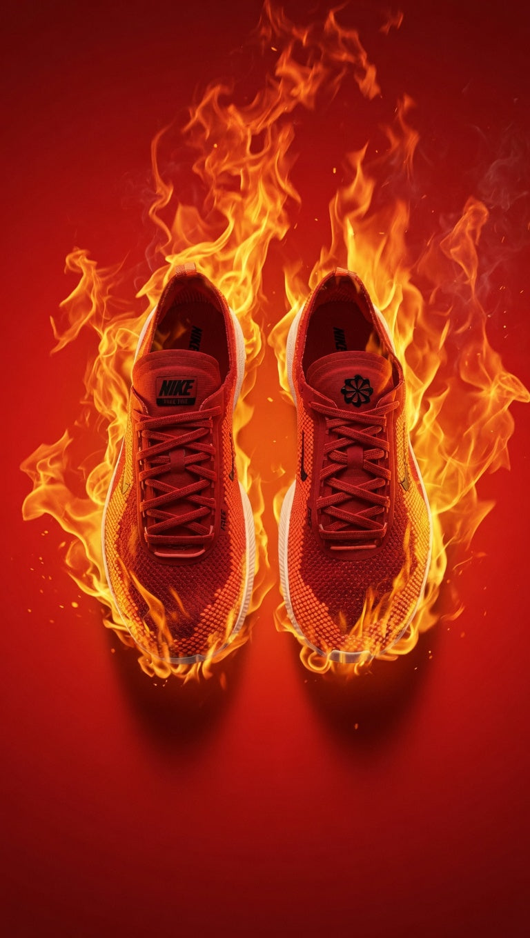 Nike Free 🆓 2025 Piccante Red maat 42 Nieuw