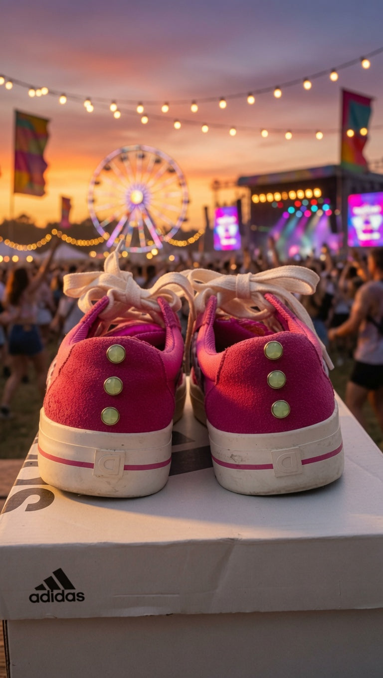 Roze/Fushia sneakers van Desigual maat 38