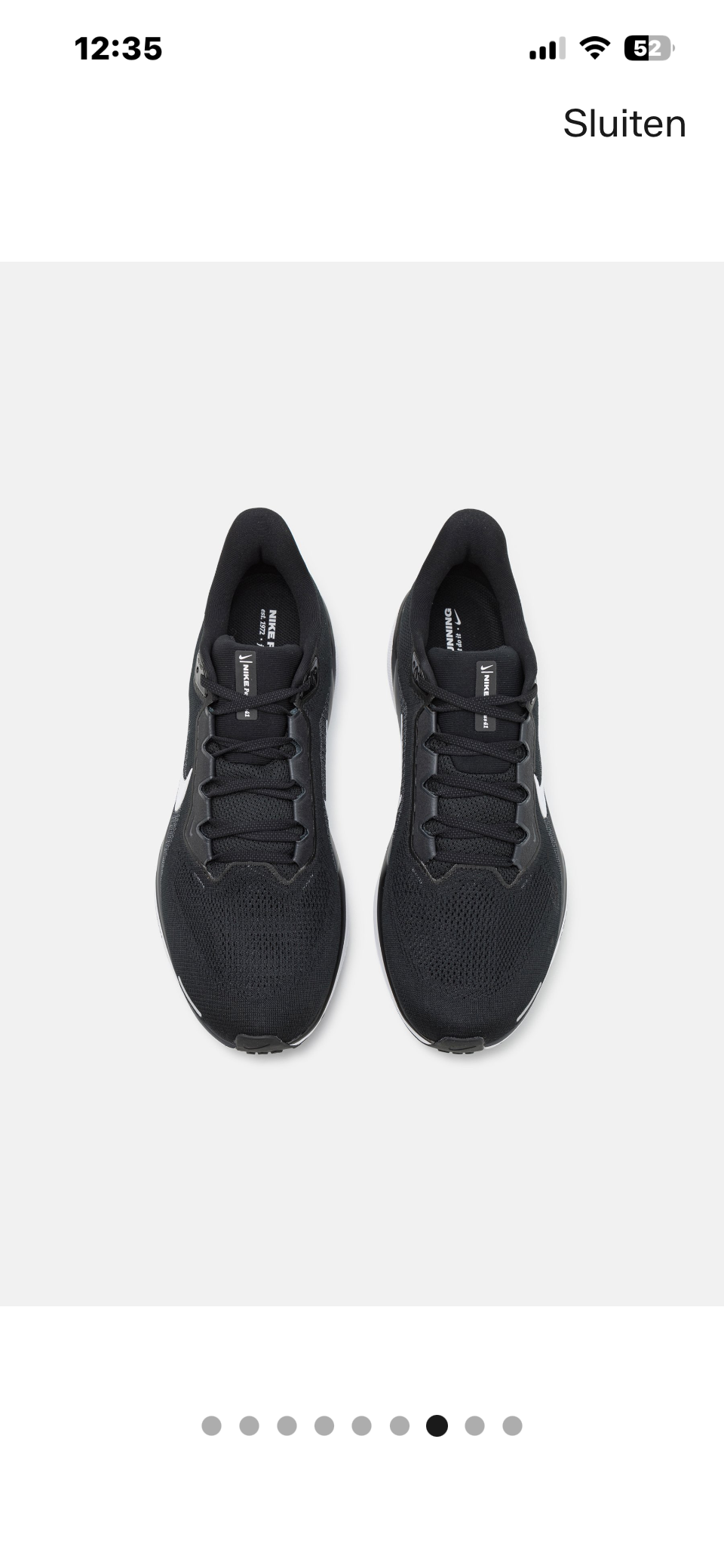 Nike Pegasus 41 hardloopschoenen zwart maat 39 Nieuw met Label en originele verpakking