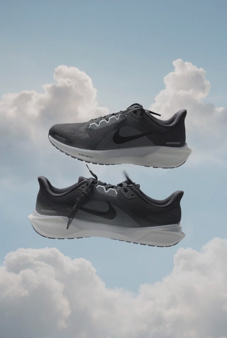 Nike Air Zoom Pegasus 41 Maat 39 Medium Ash/black-pure platinum Nieuw